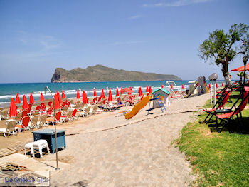 Agia Marina strand in Chania Kreta