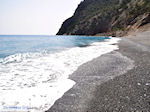 Het zand- kiezelstrand van Agia Roumeli foto 5 | Chania Kreta | Griekenland