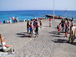 Wachtend op de boot die ons van Agia Roumeli naar Sfakia zal brengen | Chania Kreta | Griekenland