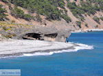 Het oostelijke kiezelstrand van Agia Roumeli | Chania Kreta | Griekenland