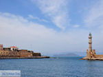 In de verte het eilandje Agioi Theodoroi  | Chania stad | Kreta