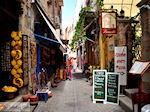 Typisch steegje, rechts Restaurant Veneto  | Chania stad | Kreta