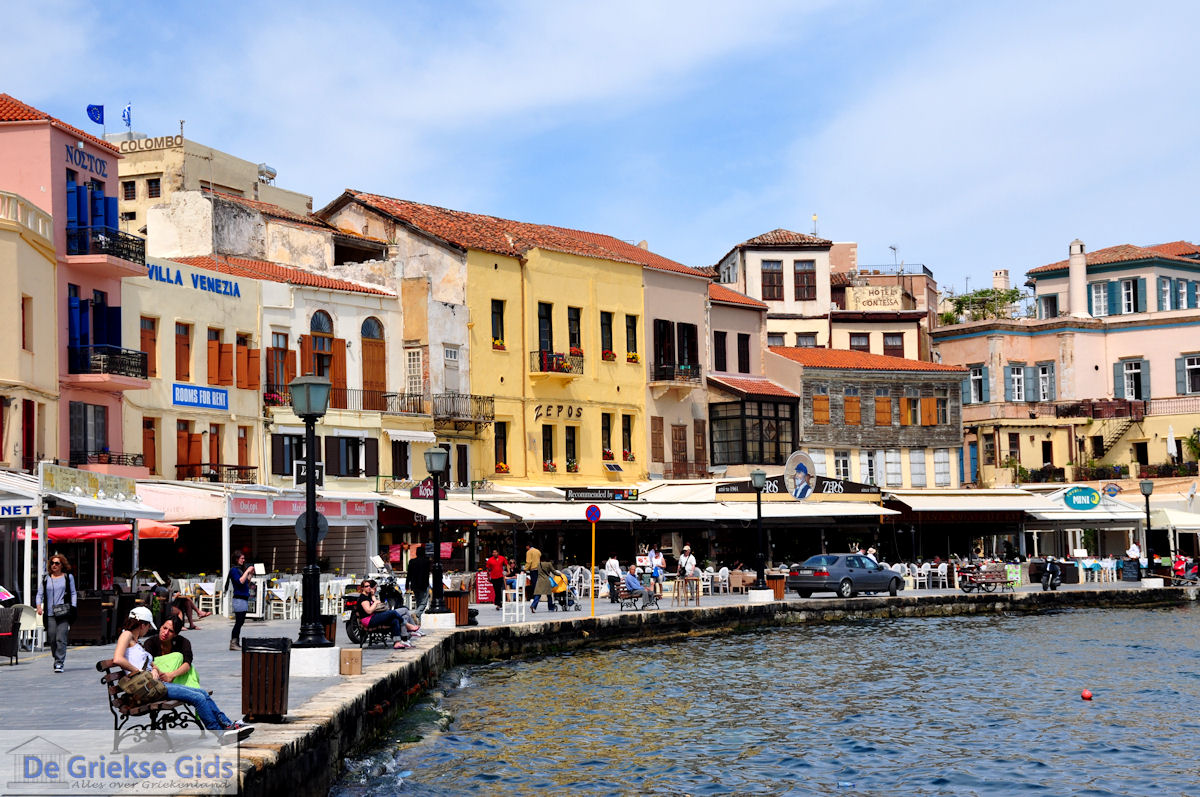 Hier is het gezellig chania stad kreta